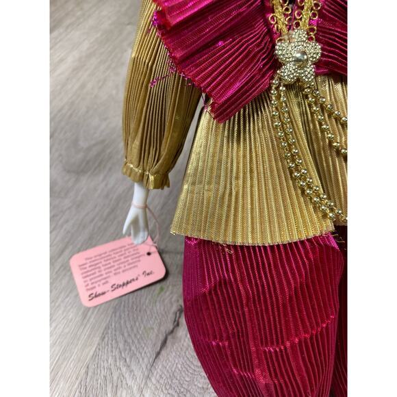 Vintage Porcelain Jester Clown Doll Figurine by Show-Stoppers Inc.‎ - Picture 3 of 14